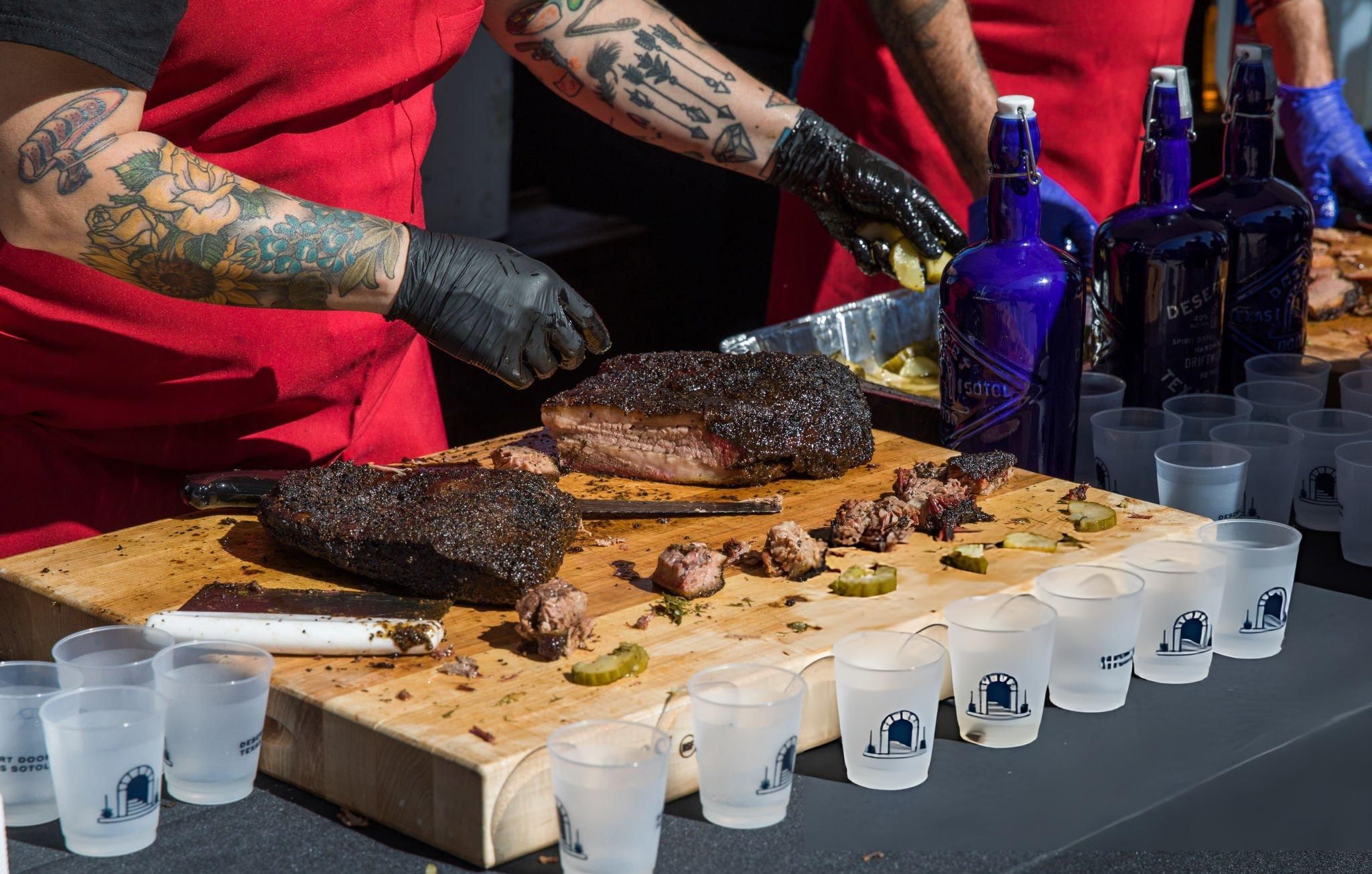 Barbecue is a defining part of Texas food culture